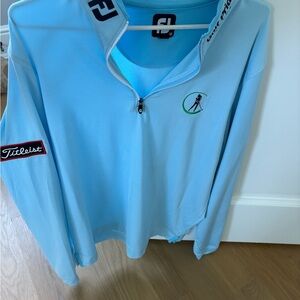 Titleist Sky Blue Golf Pullover